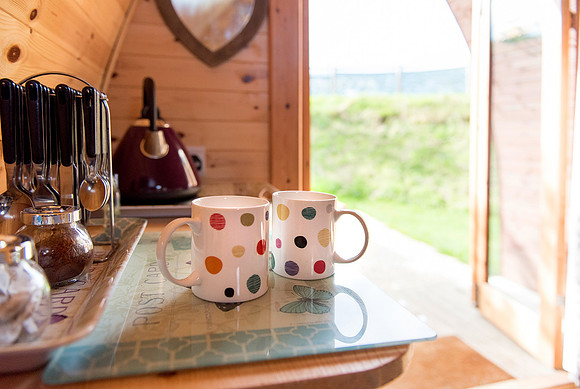 Stonehenge Campsite commercial shoot