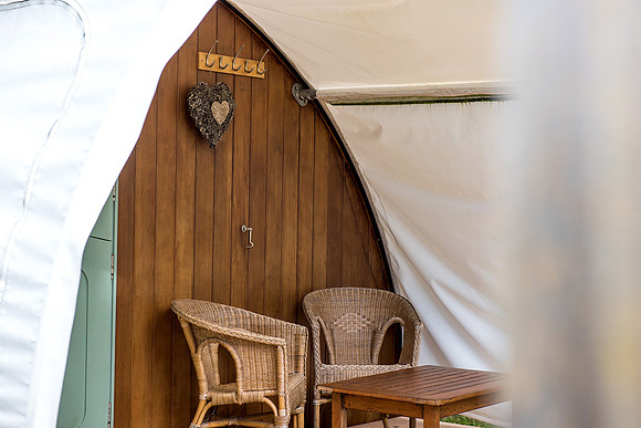 Stonehenge Campsite commercial shoot