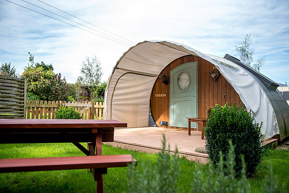 Stonehenge Campsite commercial shoot
